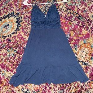 PINK crotchet sundress